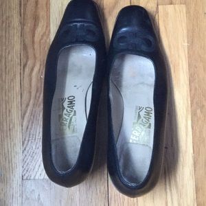 Salvatore Ferragamo work heels.